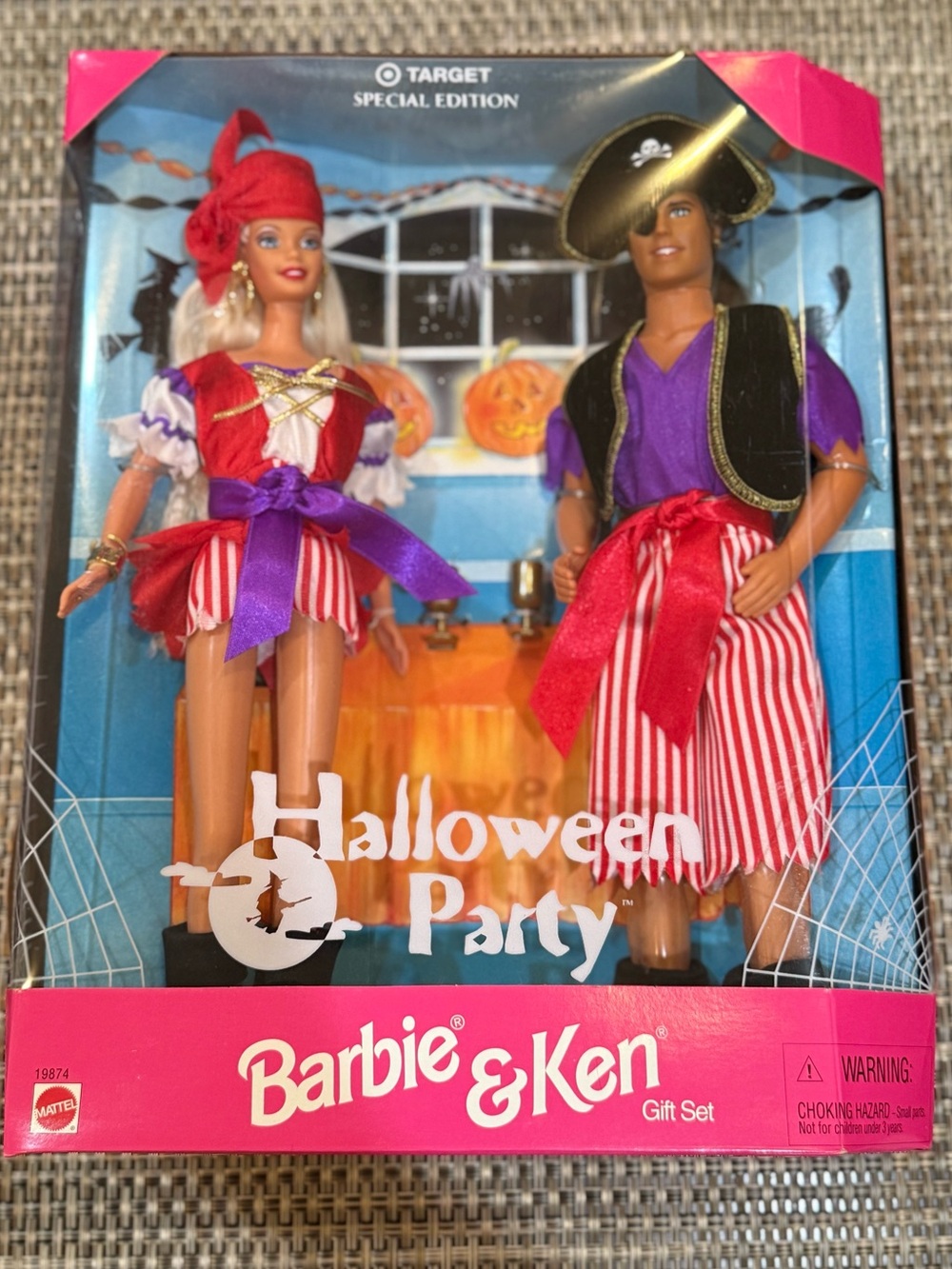 Vintage 1998 Halloween Party Barbie & Ken Dolls - Target Special Edition, Sealed